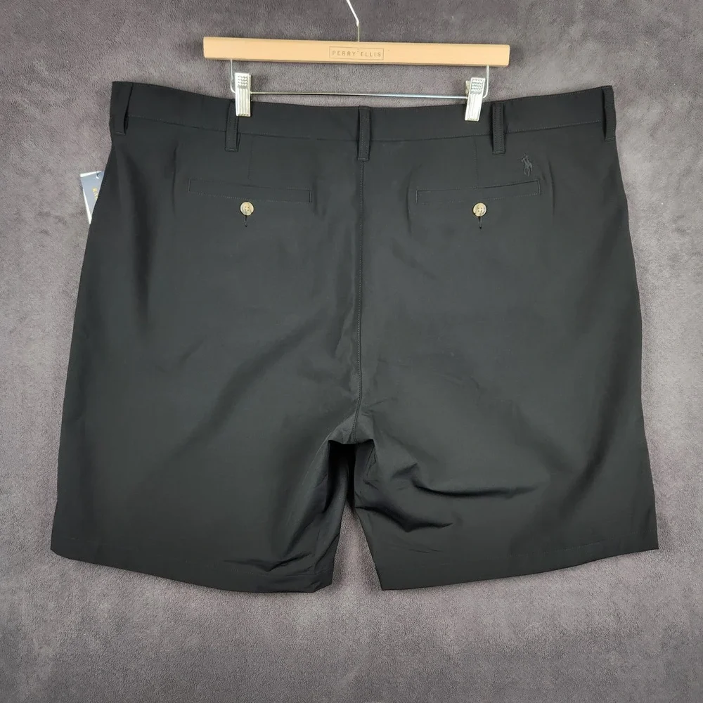 Polo Ralph Lauren Golf Shorts Mens 44T Black Lightweight Performance Stretch NEW